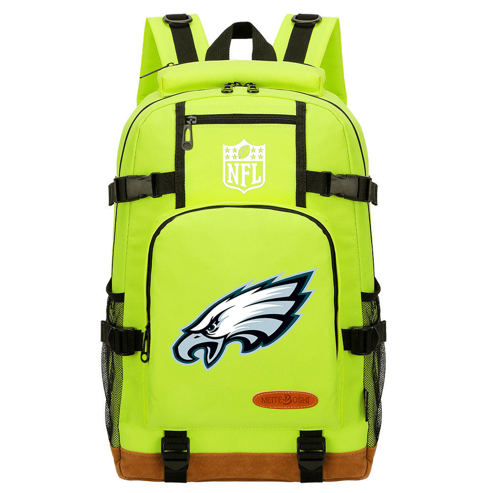 Philadelphia Eagles Football Team Rugby Waterproof Backpack School Notebook Travel Bag