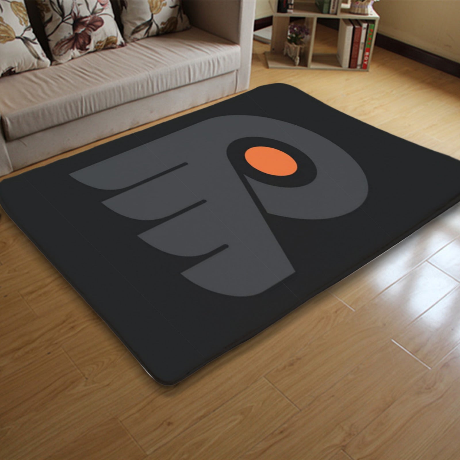 Philadelphia Flyers Hockey Rugs Bedroom Living Room Bathroom Carpet Mat Rug