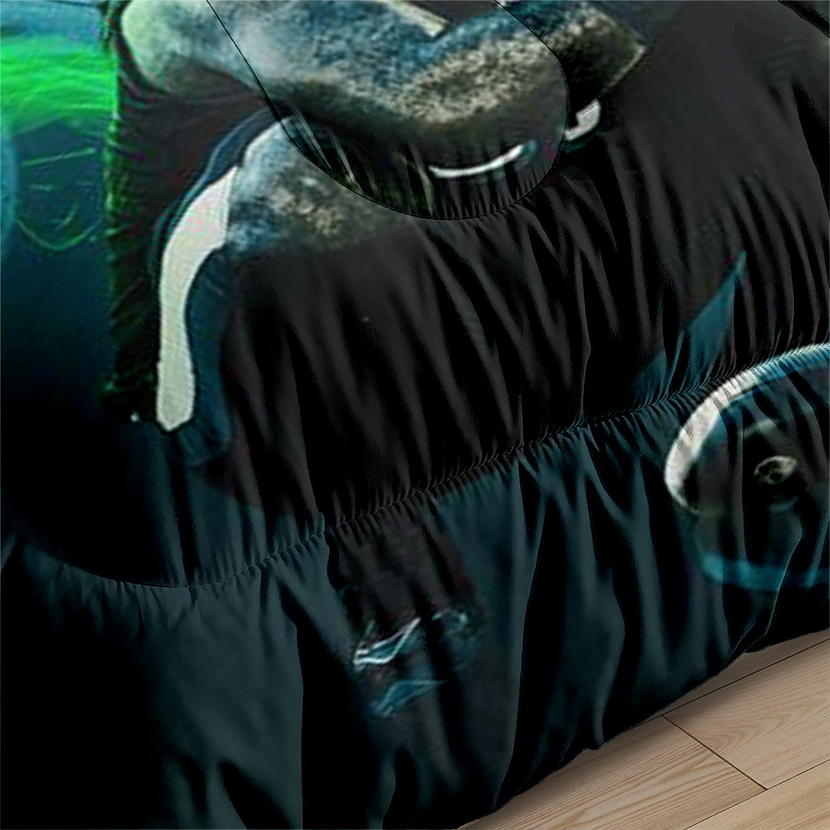 Philadelphia Rugby Eagles Comforter Pillowcases 3PC Sets Blanket All Season Reversible Quilted Duvet