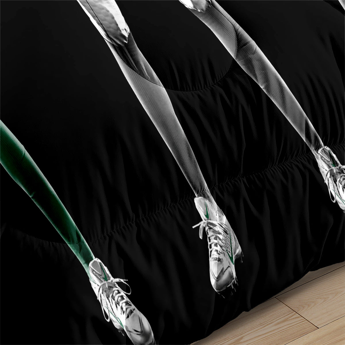 Philadelphia Rugby Eagles Comforter Pillowcases 3PC Sets Blanket All Season Reversible Quilted Duvet