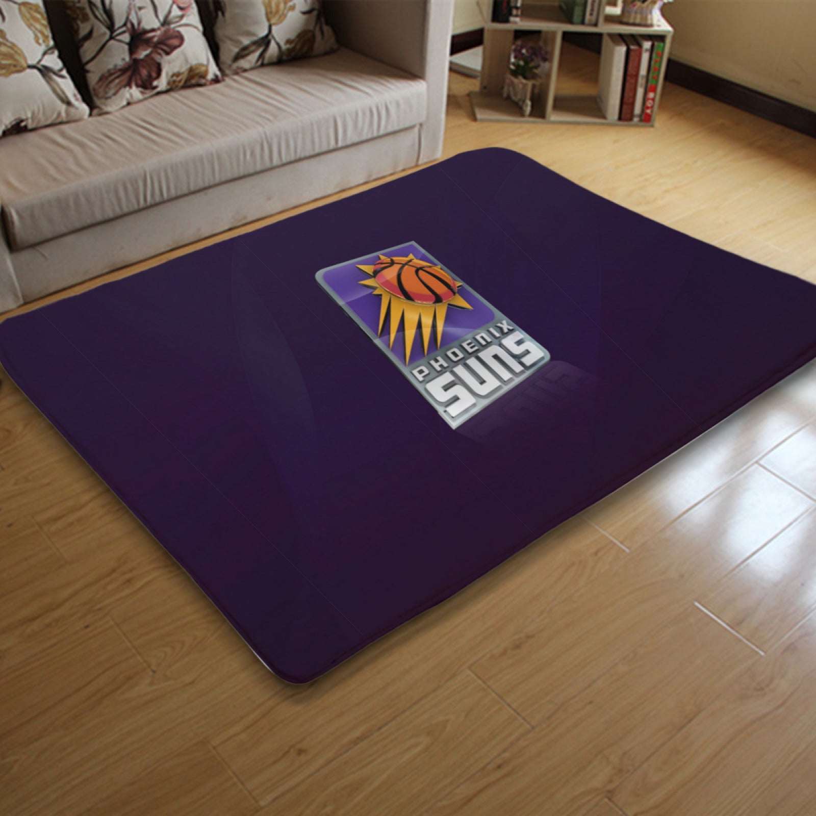 Phoenix Basketball Suns Rugs Bedroom Living Room Bathroom Carpet Mat Rug