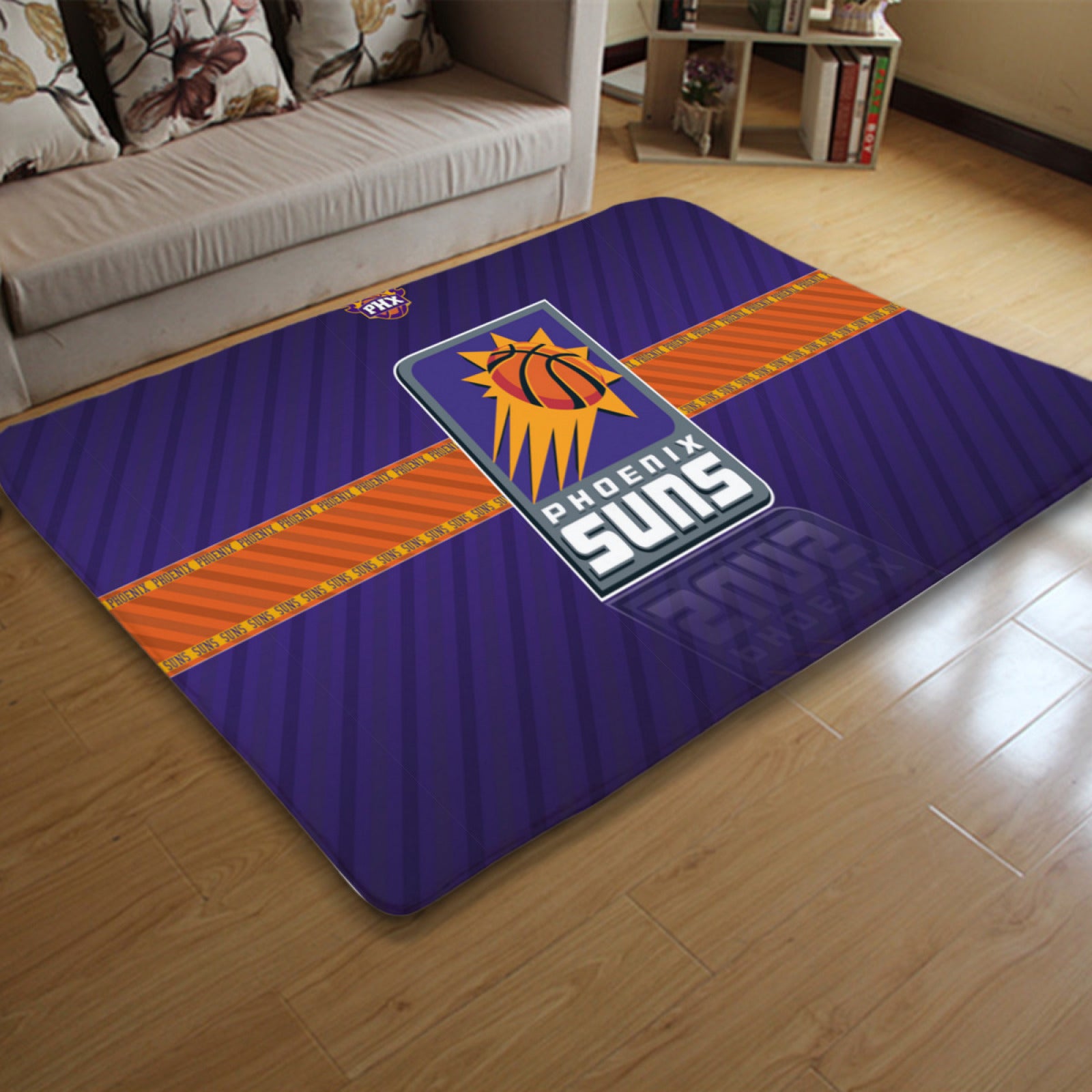 Phoenix Basketball Suns Rugs Bedroom Living Room Bathroom Carpet Mat Rug