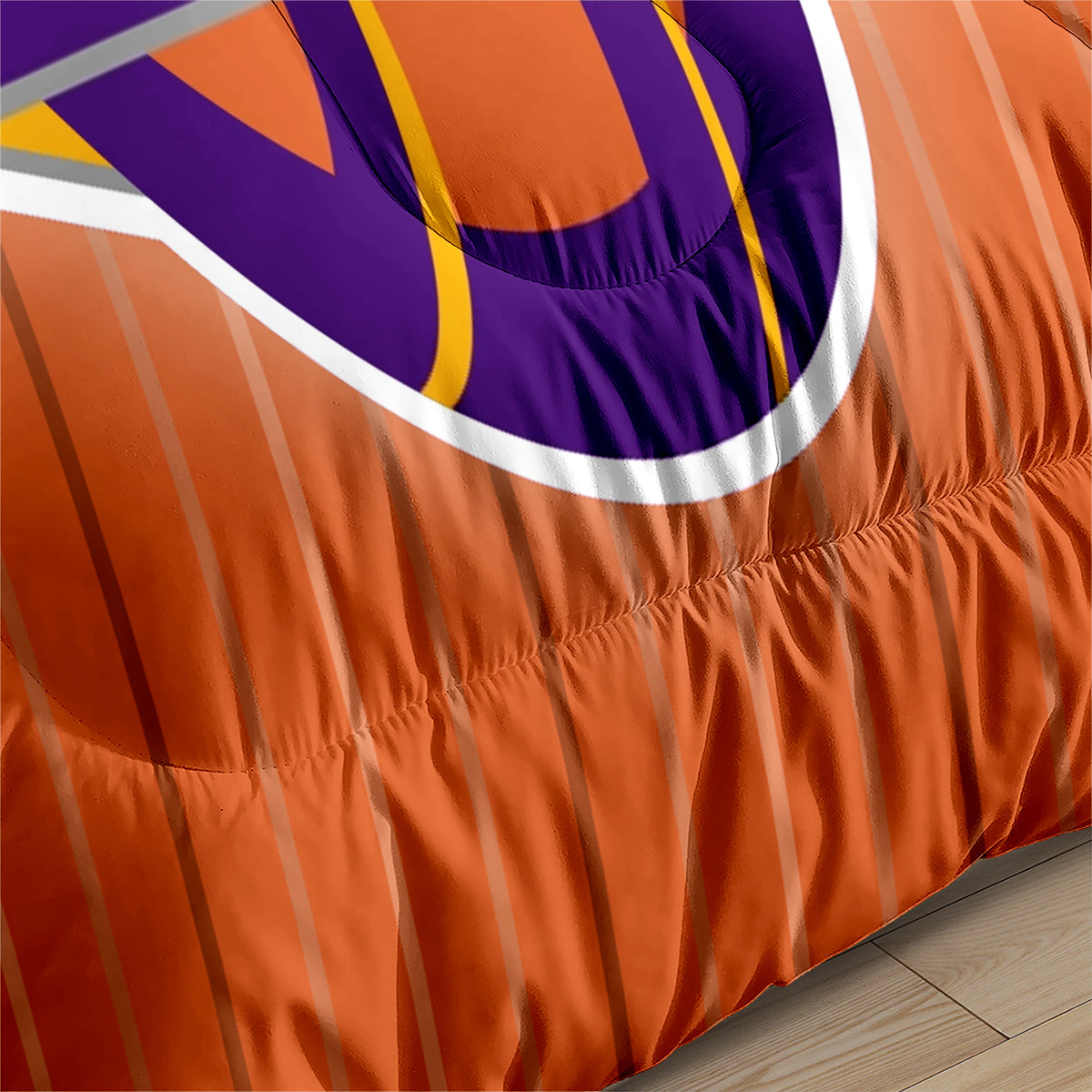 Phoenix Basketball Suns Comforter Pillowcases 3PC Sets All Season Reversible Quilted Duvet