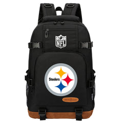 Pittsburgh Steelers Football Team Rugby Waterproof Backpack School Notebook Travel Bag