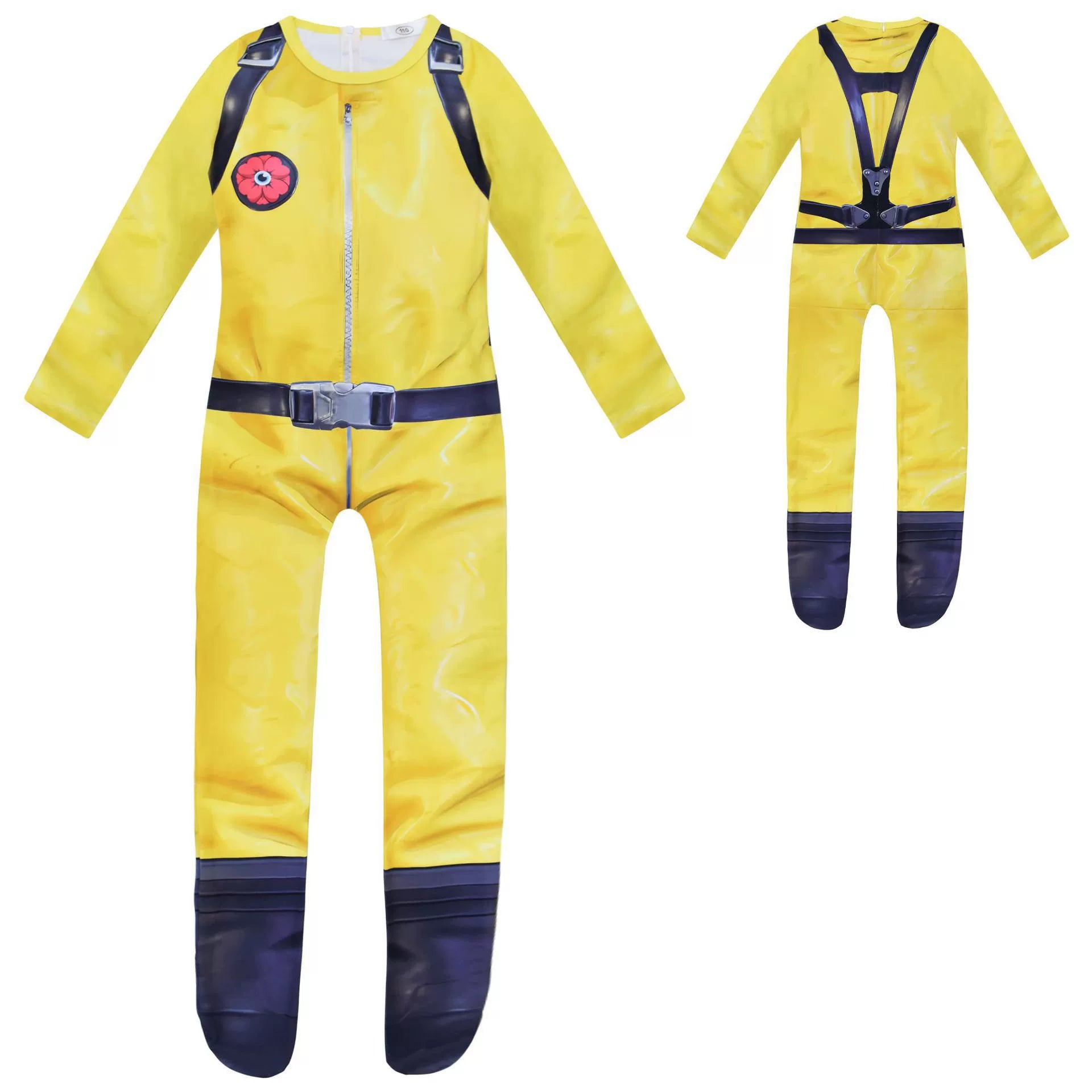 Poppy Playtime Cosplay Costume with Mask Boys Girls Bodysuit Halloween Fancy Jumpsuits