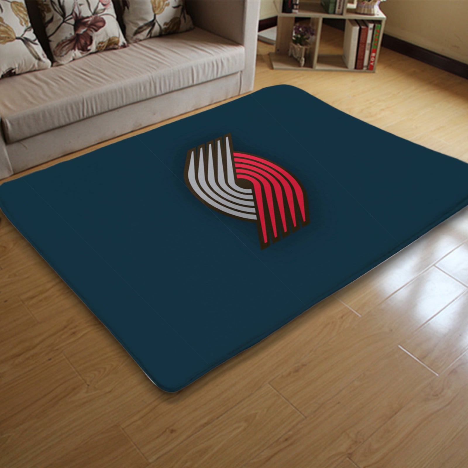 Portland Basketball Trail Blazers  Rugs Bedroom Living Room Bathroom Carpet Mat Rug