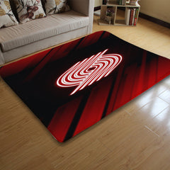 Portland Basketball Trail Blazers  Rugs Bedroom Living Room Bathroom Carpet Mat Rug
