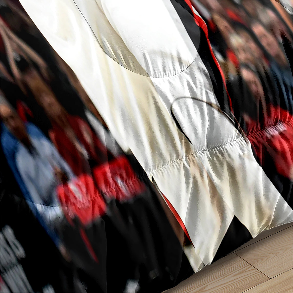 Portland Basketball Trail Blazers Comforter Pillowcases 3PC Sets All Season Reversible Quilted Duvet