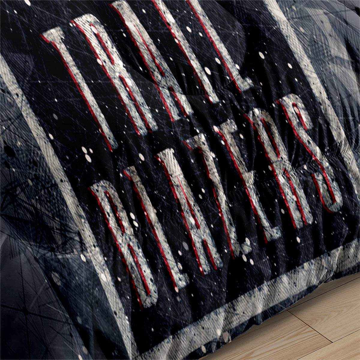 Portland Basketball Trail Blazers Comforter Pillowcases 3PC Sets All Season Reversible Quilted Duvet