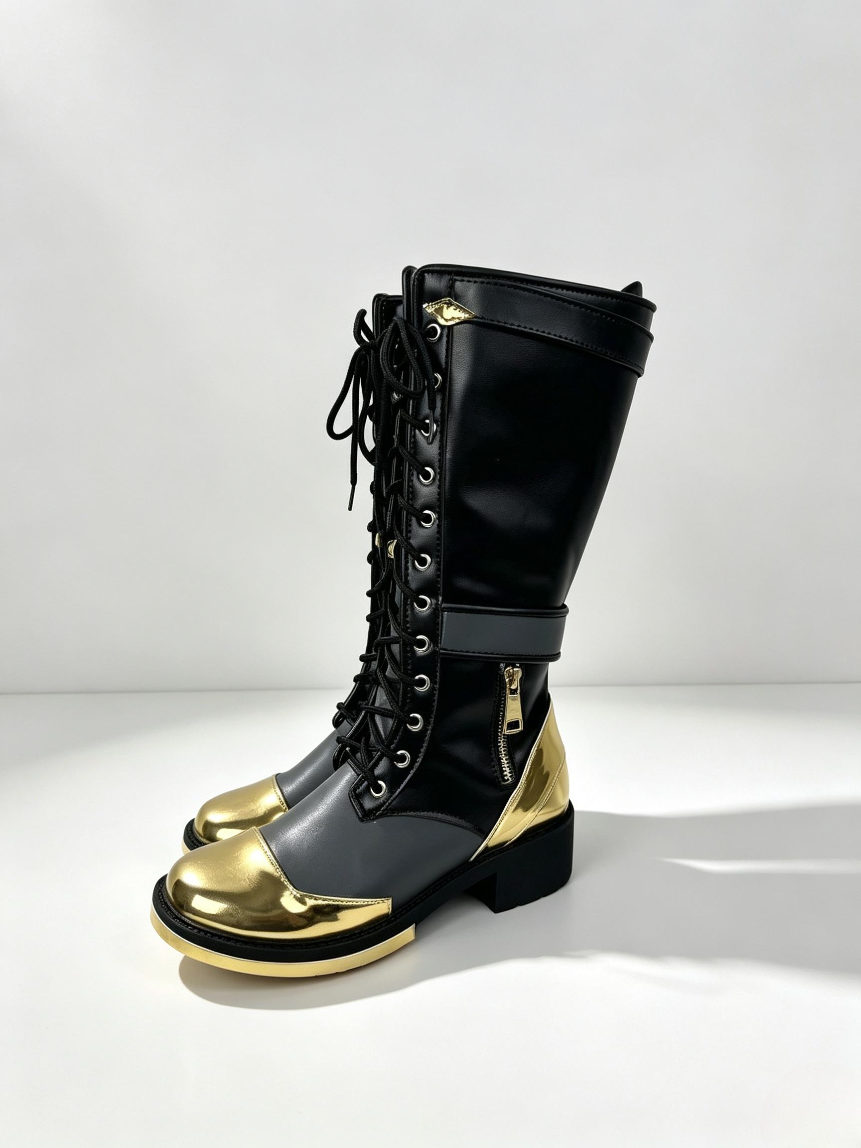 Pretty Derby Stay Gold‌ Cosplay Shoes Boots Customized