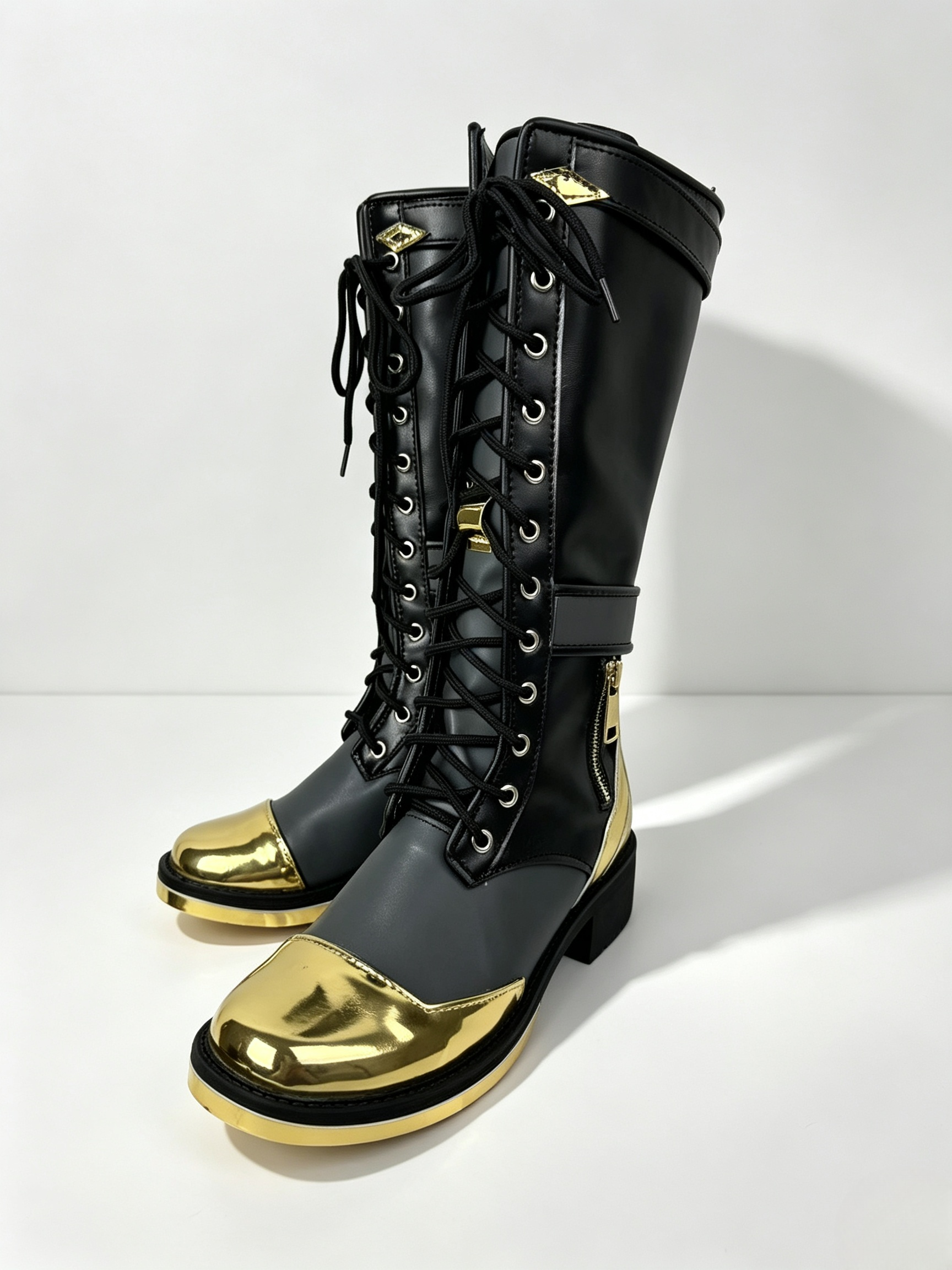 Pretty Derby Stay Gold‌ Cosplay Shoes Boots Customized