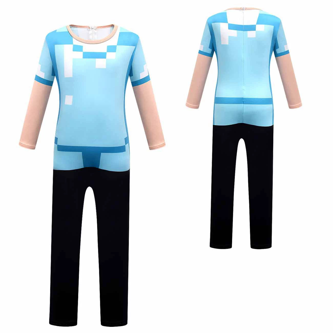 Roblox Cosplay Costume for Boys Girls Bodysuit Halloween Fancy Jumpsuits