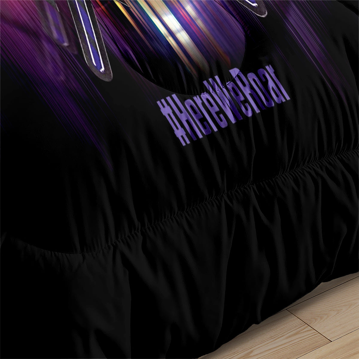 Sacramento Basketball Kings Comforter Pillowcases 3PC Sets All Season Reversible Quilted Duvet