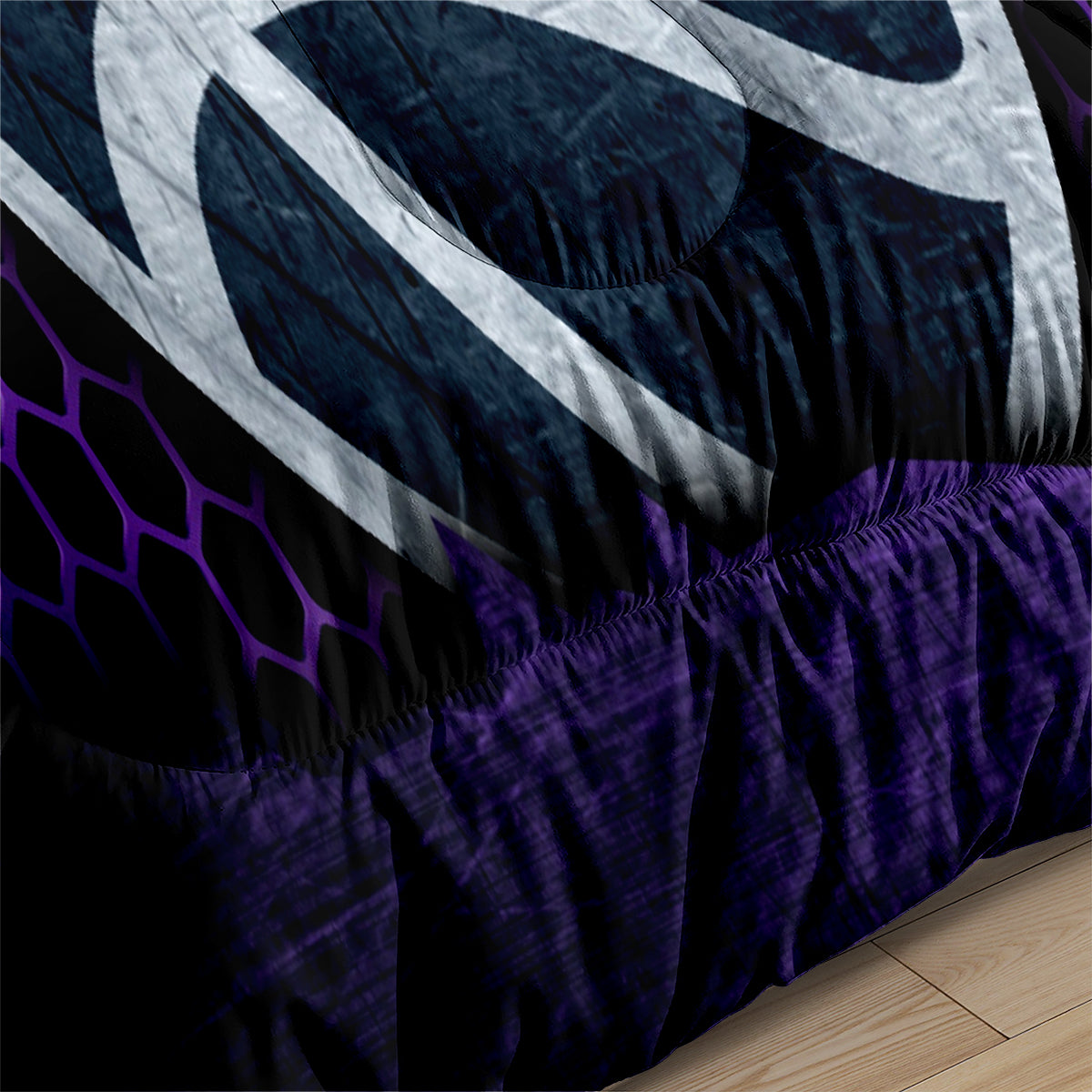 Sacramento Basketball Kings Comforter Pillowcases 3PC Sets All Season Reversible Quilted Duvet