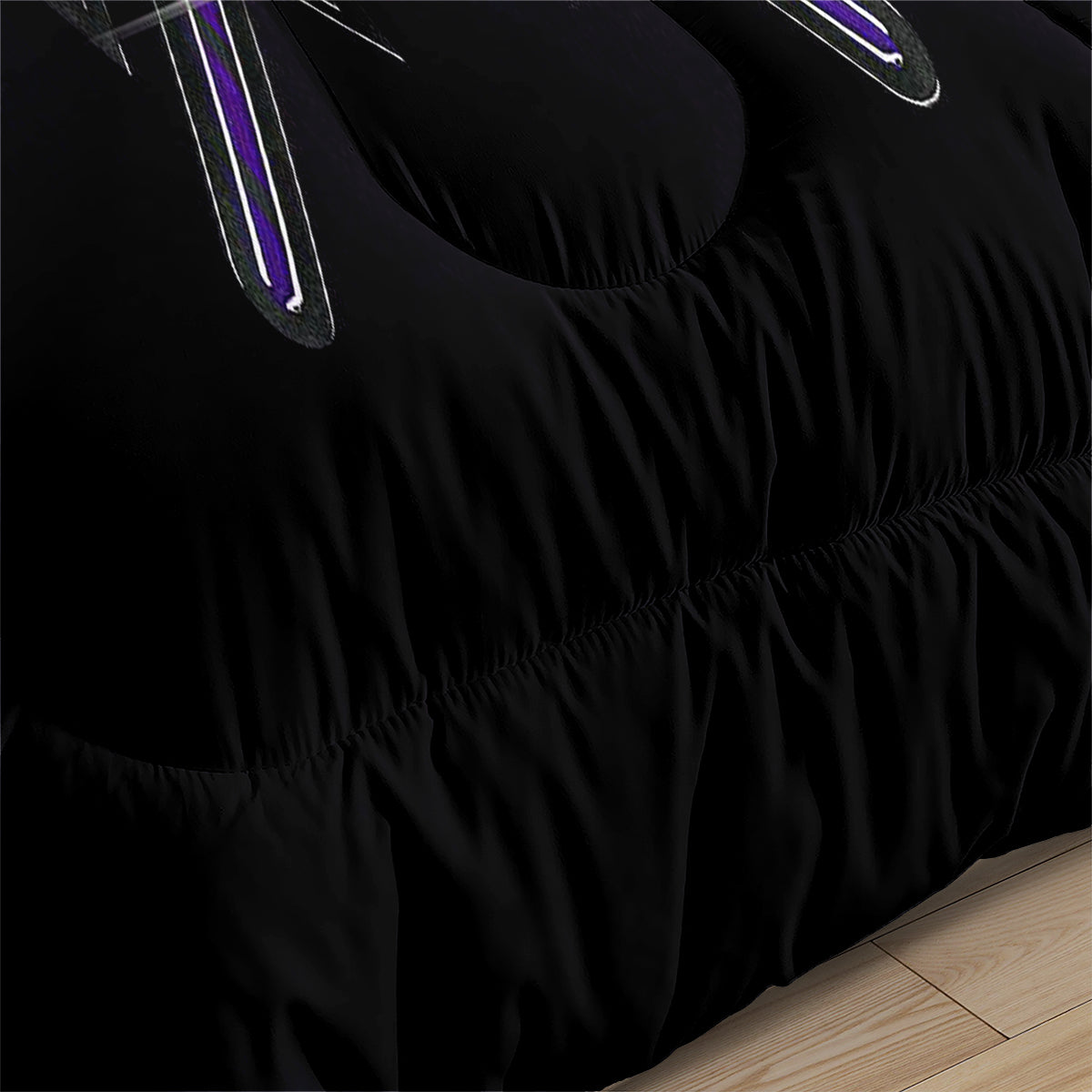 Sacramento Basketball Kings Comforter Pillowcases 3PC Sets All Season Reversible Quilted Duvet