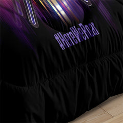 Sacramento Basketball Kings Comforter Pillowcases 3PC Sets All Season Reversible Quilted Duvet