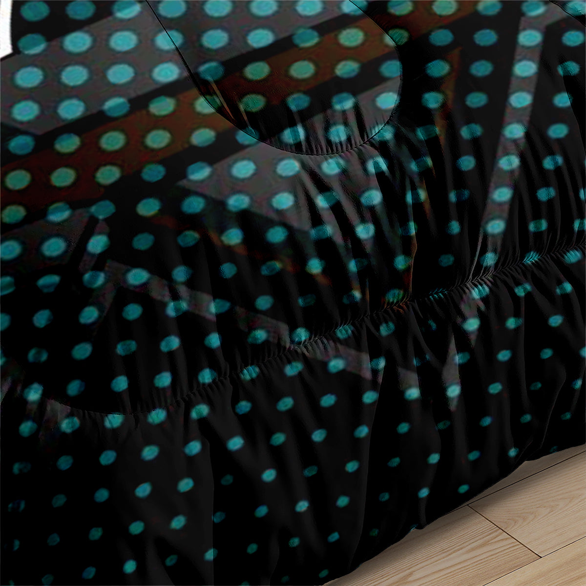 San Jose Hockey Sharks Comforter Pillowcases 3PC Sets Blanket All Season Reversible Quilted Duvet