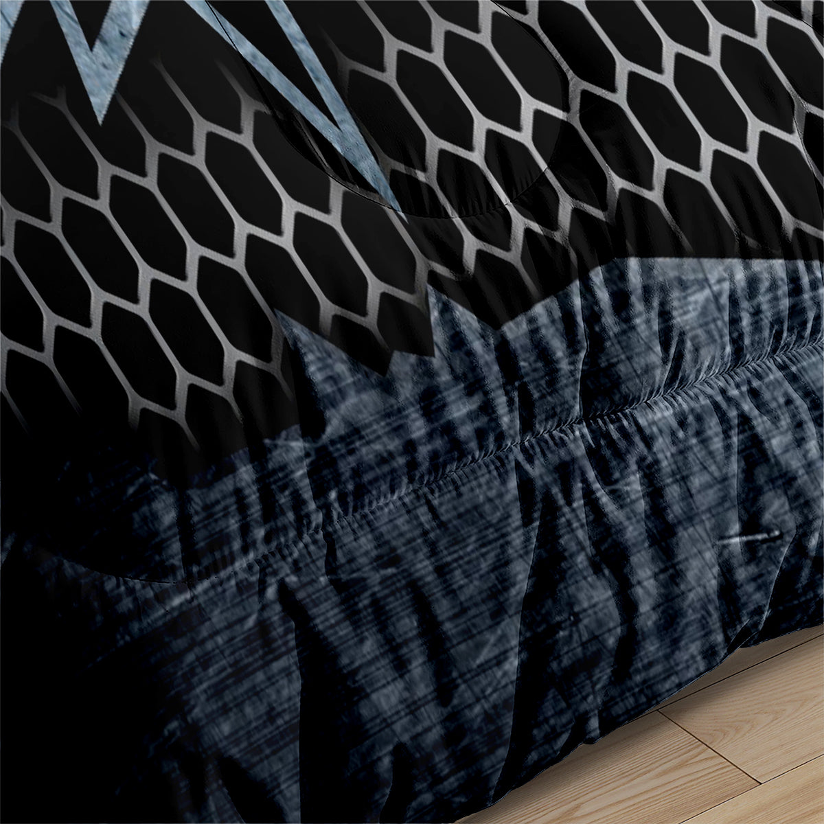 San Antonio Basketball Spurs Comforter Pillowcases 3PC Sets All Season Reversible Quilted Duvet