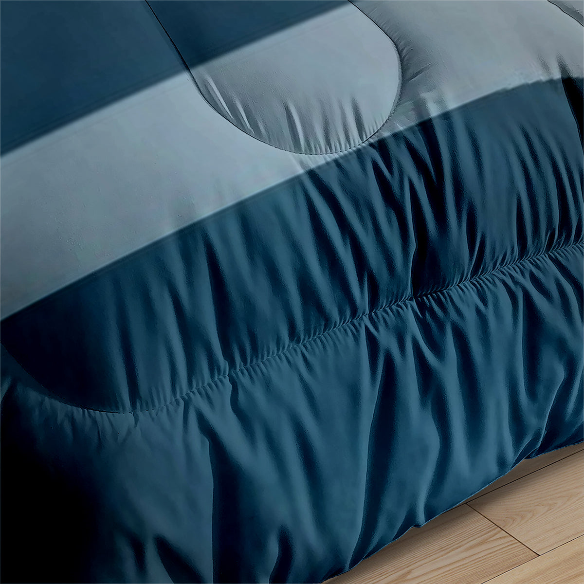 Seattle Rugby Seahawks Comforter Pillowcases 3PC Sets Blanket All Season Reversible Quilted Duvet