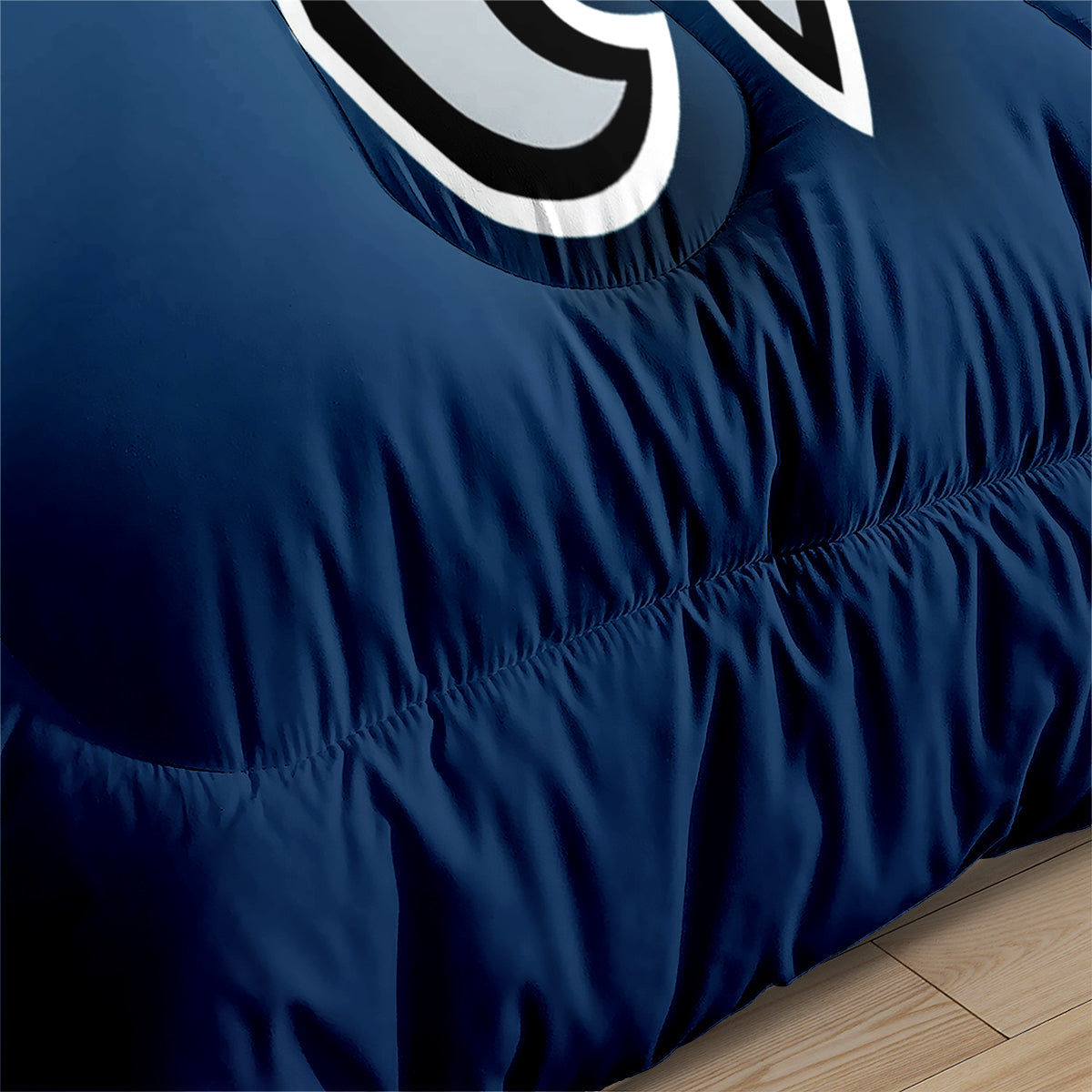 Seattle Rugby Seahawks Comforter Pillowcases 3PC Sets Blanket All Season Reversible Quilted Duvet