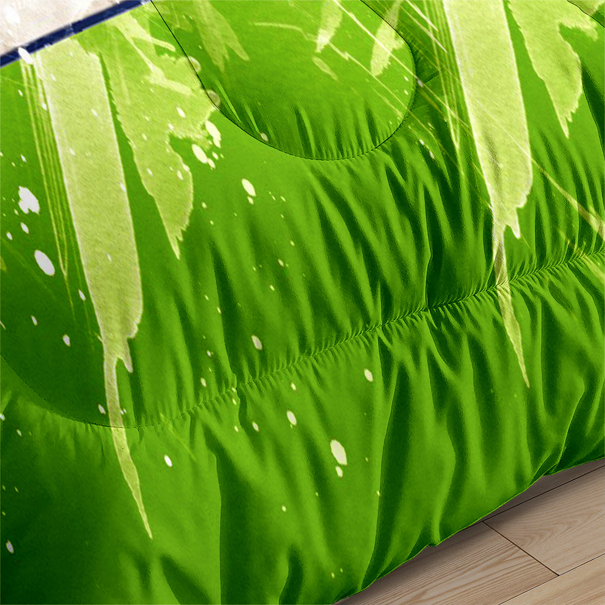 Seattle Rugby Seahawks Comforter Pillowcases 3PC Sets Blanket All Season Reversible Quilted Duvet