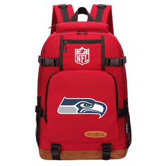 Seattle Seahawks Football Team Rugby Waterproof Backpack School Notebook Travel Bag