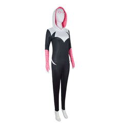 Spider-Man Across the Spider-Verse Superhero Gwen Spot Cosplay Jumpsuit Halloween Costume