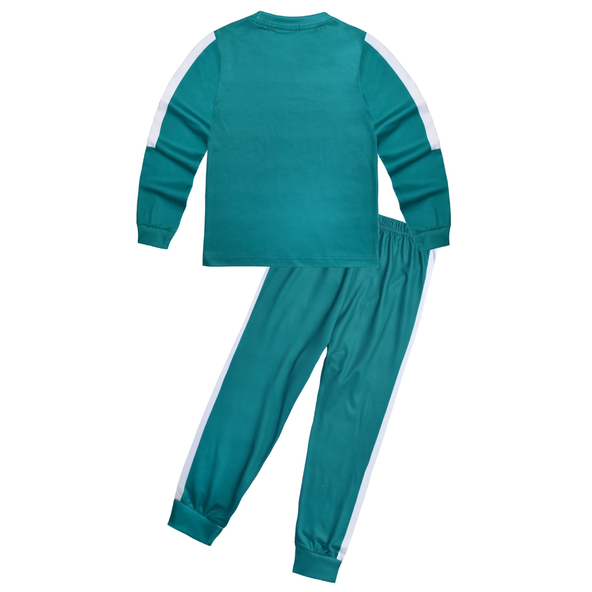 Squid Game Cosplay Costume Boys Girls Bodysuit Halloween Fancy Shirt Pants
