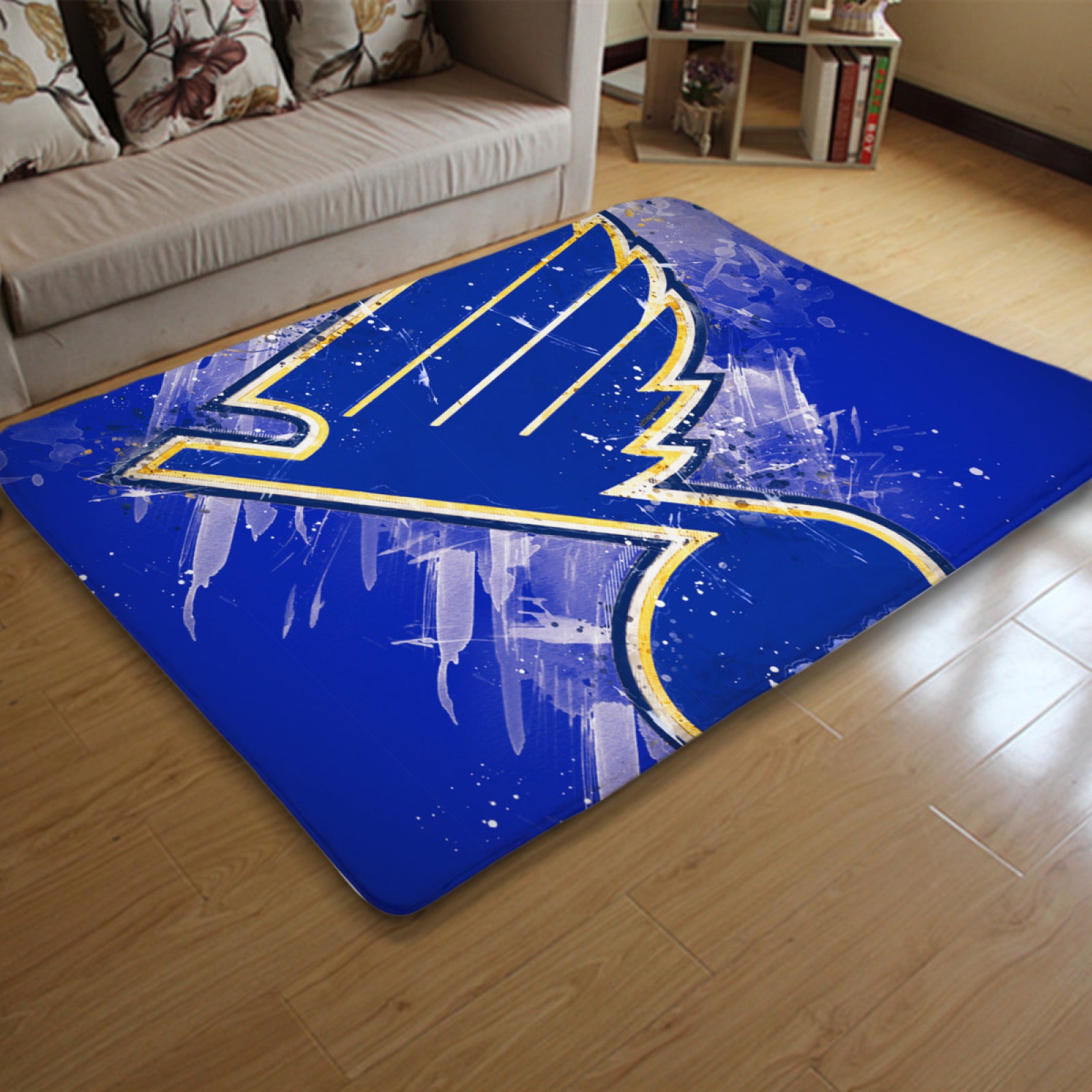 St. Louis Blues Hockey Rugs Bedroom Living Room Bathroom Carpet Mat Rug