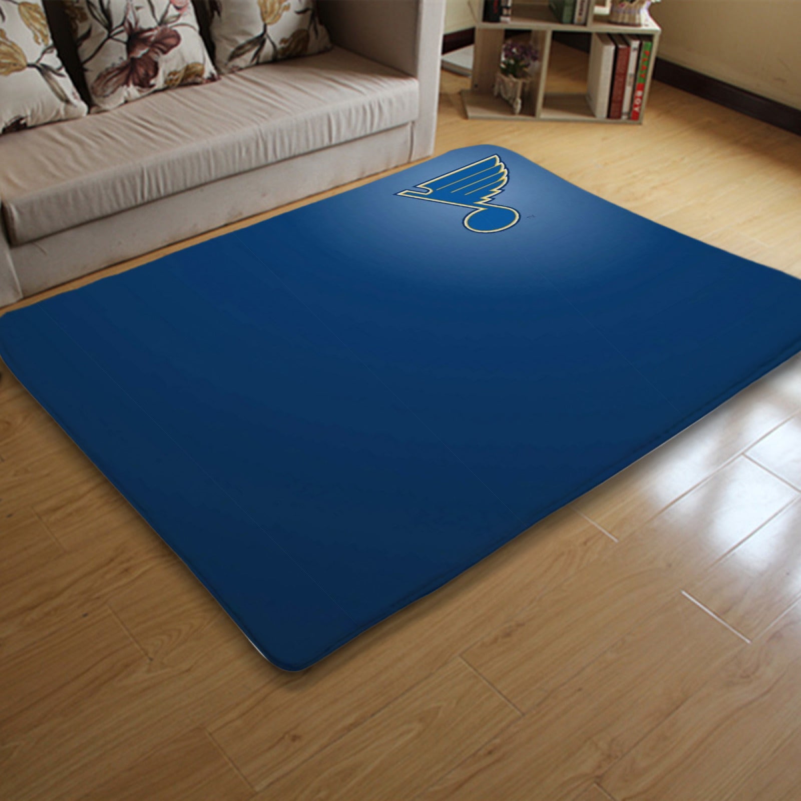 St. Louis Blues Hockey Rugs Bedroom Living Room Bathroom Carpet Mat Rug