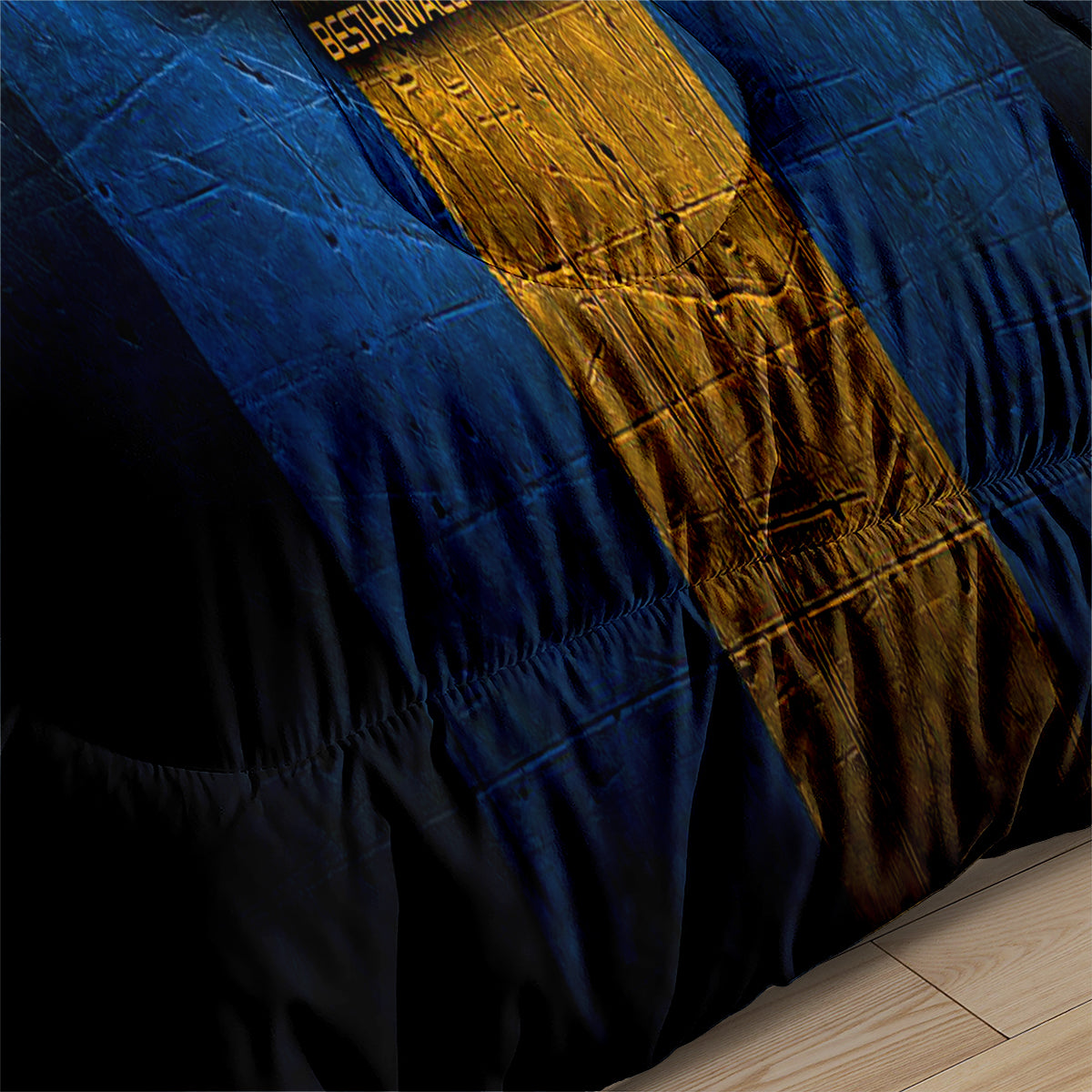 St. Louis Hockey Blues Comforter Pillowcases 3PC Sets Blanket All Season Reversible Quilted Duvet