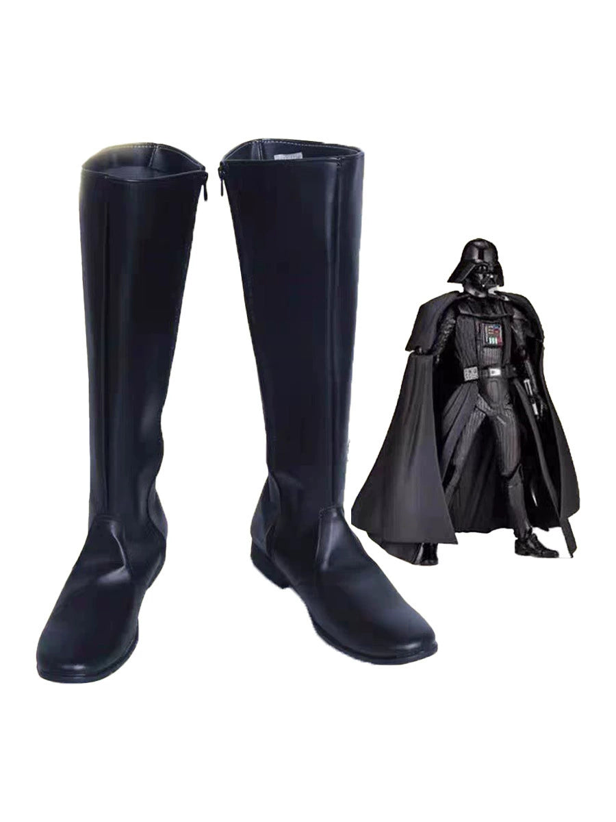 Star Wars Darth Vader Cosplay Shoes Boots Customized