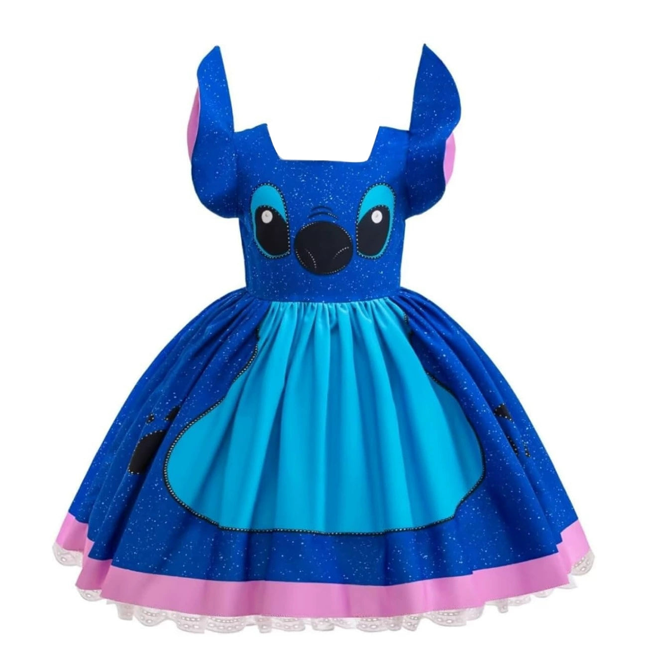 Stitch Cosplay Costume for Girls Halloween Fancy Dress