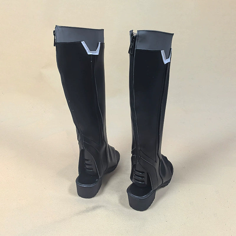 Superhero Marvel Rivals Psylocke Sai Cosplay Shoes Boots Customized