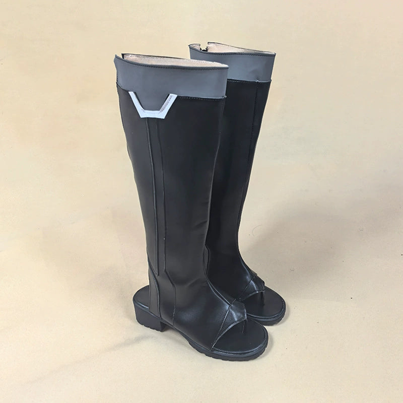 Superhero Marvel Rivals Psylocke Sai Cosplay Shoes Boots Customized