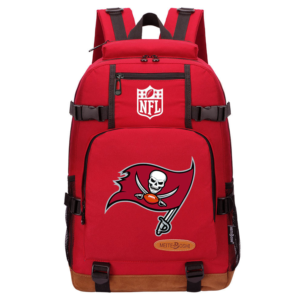 Tampa Bay Buccaneers Football Team Rugby Waterproof Backpack School Notebook Travel Bag