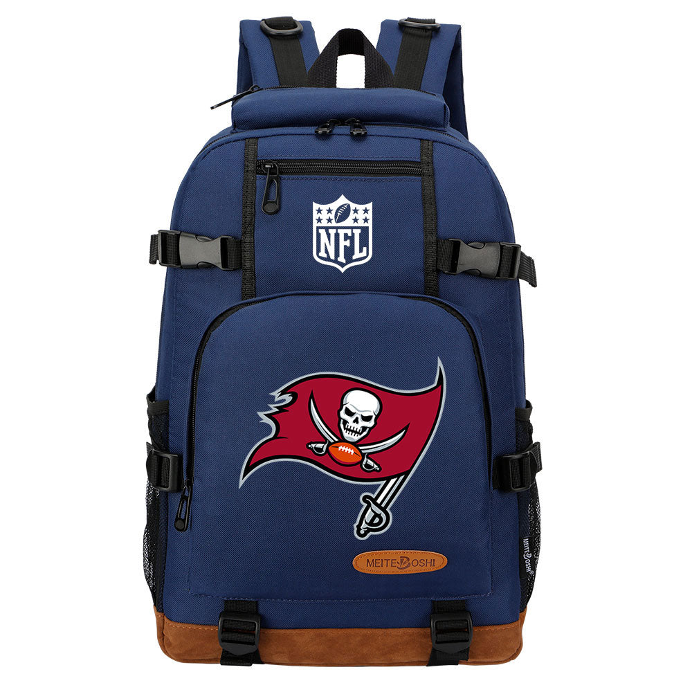 Tampa Bay Buccaneers Football Team Rugby Waterproof Backpack School Notebook Travel Bag