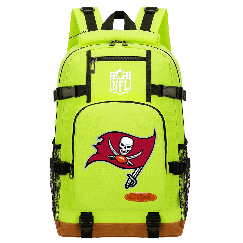 Tampa Bay Buccaneers Football Team Rugby Waterproof Backpack School Notebook Travel Bag
