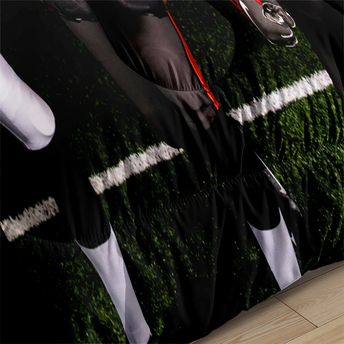 Tampa Bay Rugby Buccaneers Comforter Pillowcases 3PC Sets Blanket All Season Reversible Quilted Duvet