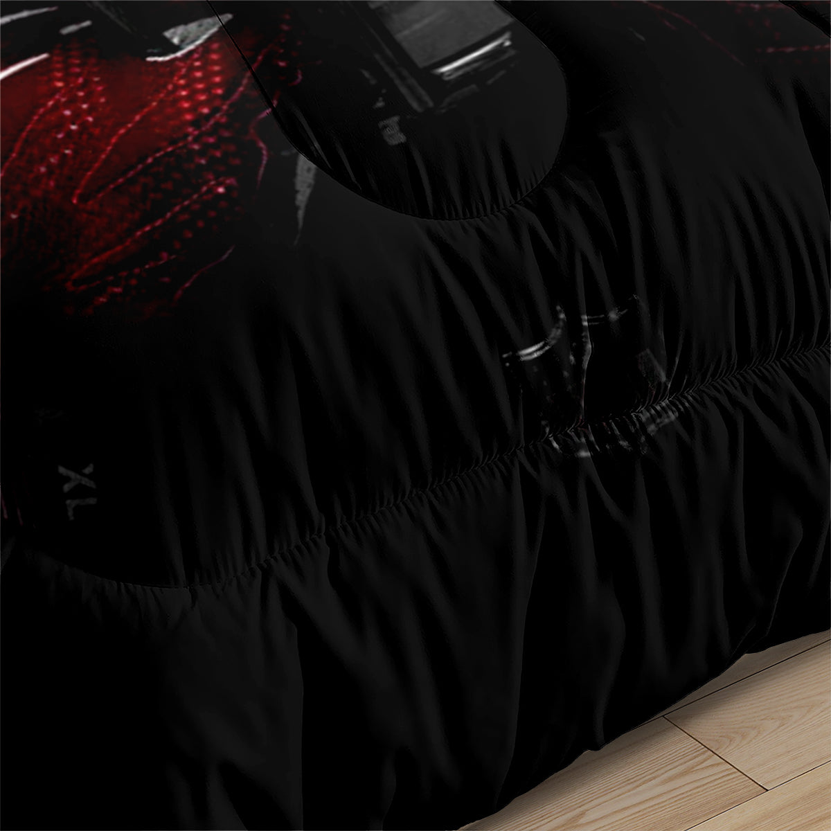 Tampa Bay Rugby Buccaneers Comforter Pillowcases 3PC Sets Blanket All Season Reversible Quilted Duvet