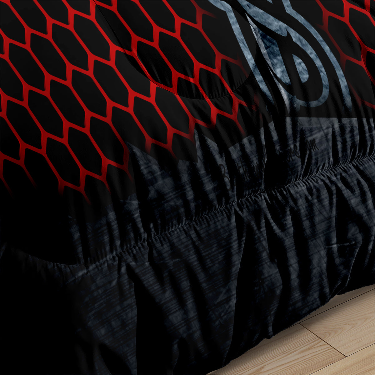 Tampa Bay Rugby Buccaneers Comforter Pillowcases 3PC Sets Blanket All Season Reversible Quilted Duvet