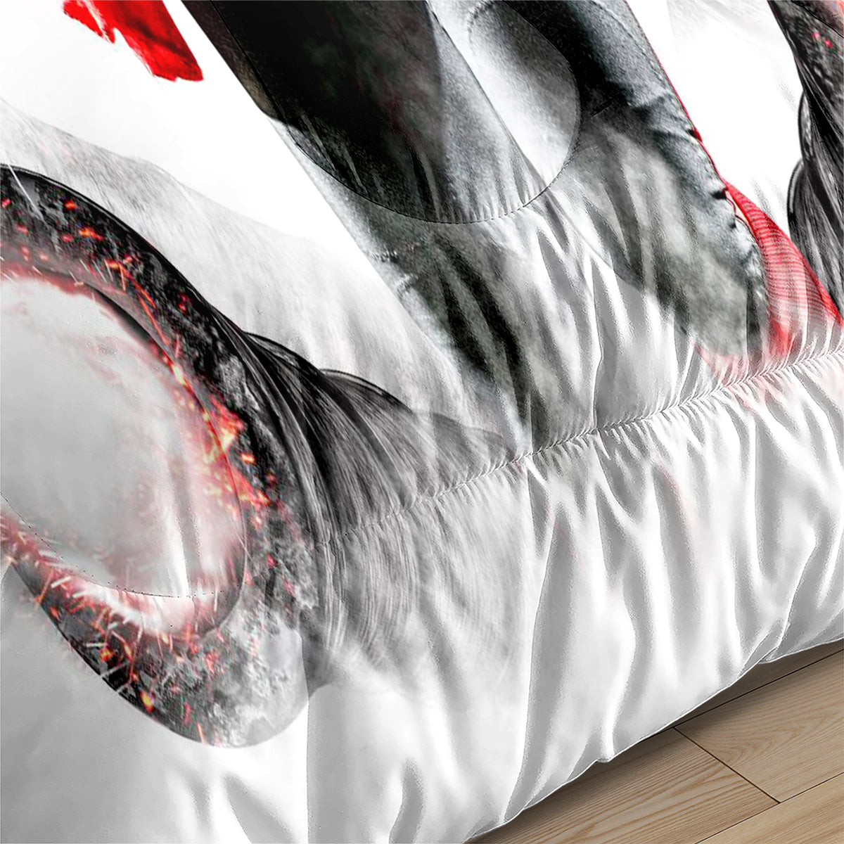Tampa Bay Rugby Buccaneers Comforter Pillowcases 3PC Sets Blanket All Season Reversible Quilted Duvet