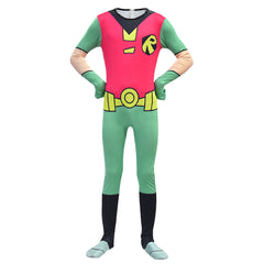 Teen Titans GO Cosplay Costume for Boys Girls Bodysuit Halloween Fancy Jumpsuits