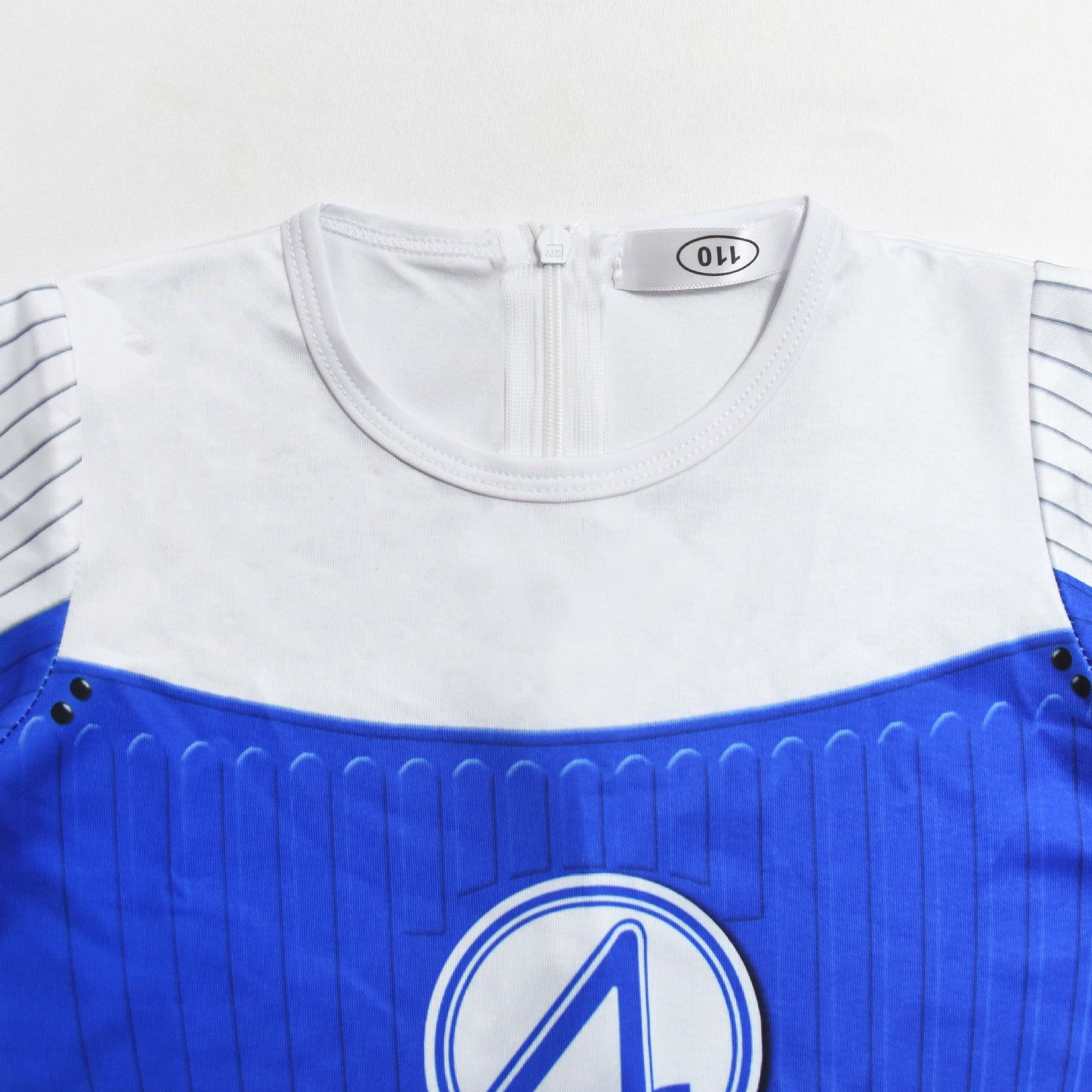 The Fantastic Four Cosplay Costume with Mask Halloween Jumpsuits