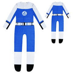 The Fantastic Four Cosplay Costume with Mask Halloween Jumpsuits