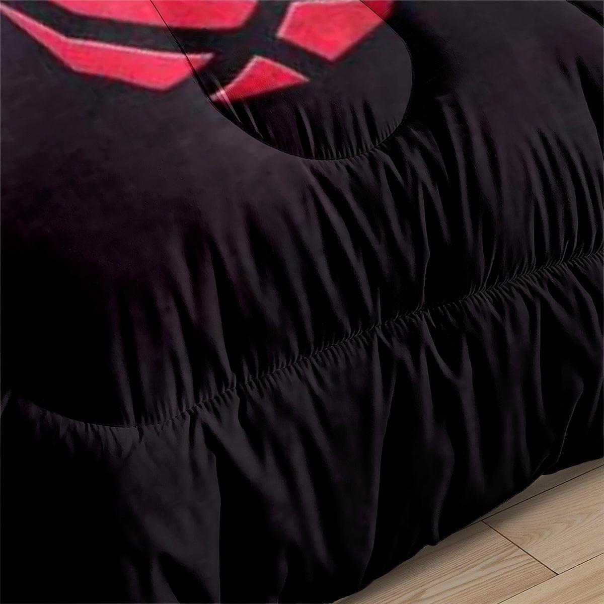 Toronto Basketball Raptors Comforter Pillowcases 3PC Sets Blanket All Season Reversible Quilted Duvet