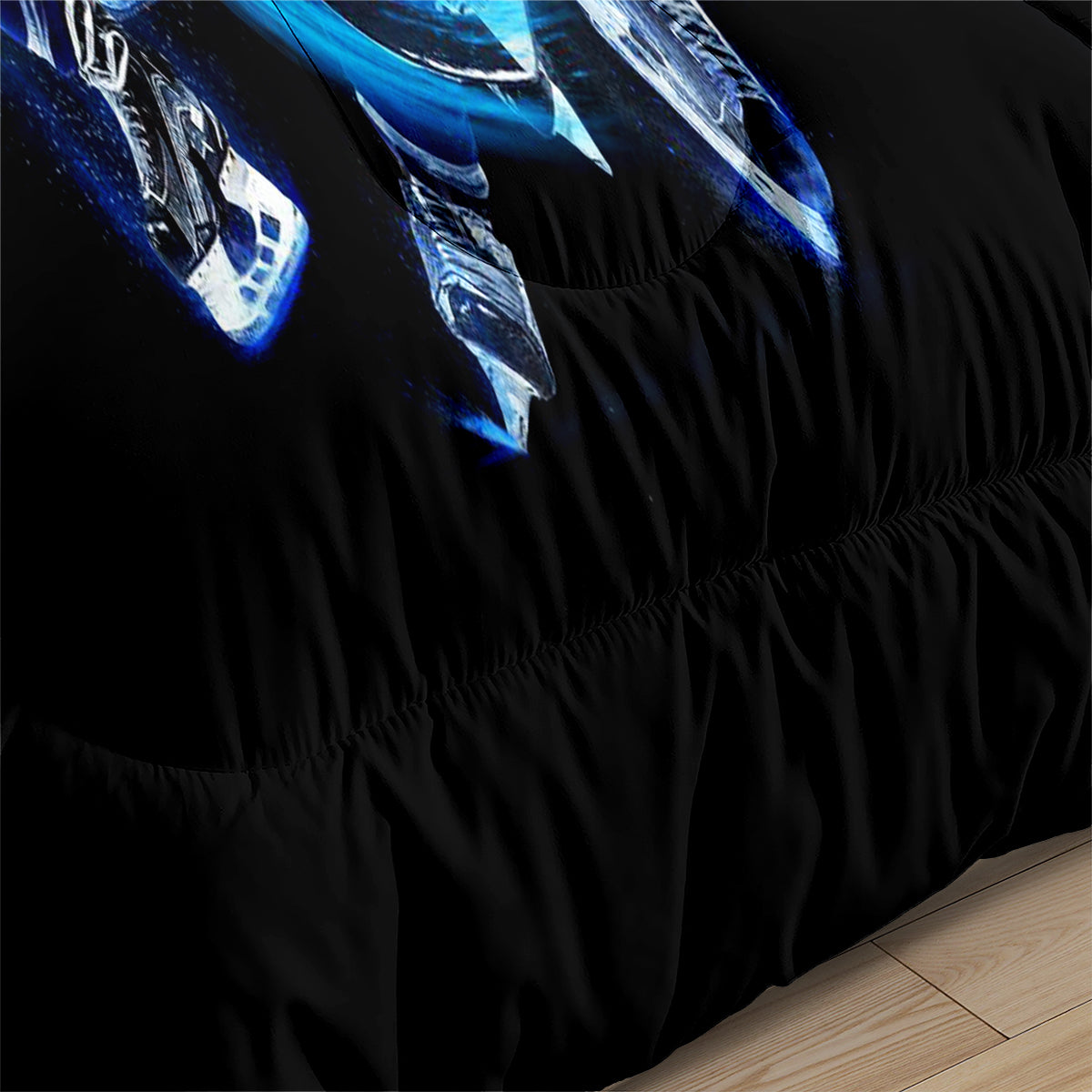 Toronto Hockey Maple Leafs Comforter Pillowcases 3PC Sets Blanket All Season Reversible Quilted Duvet