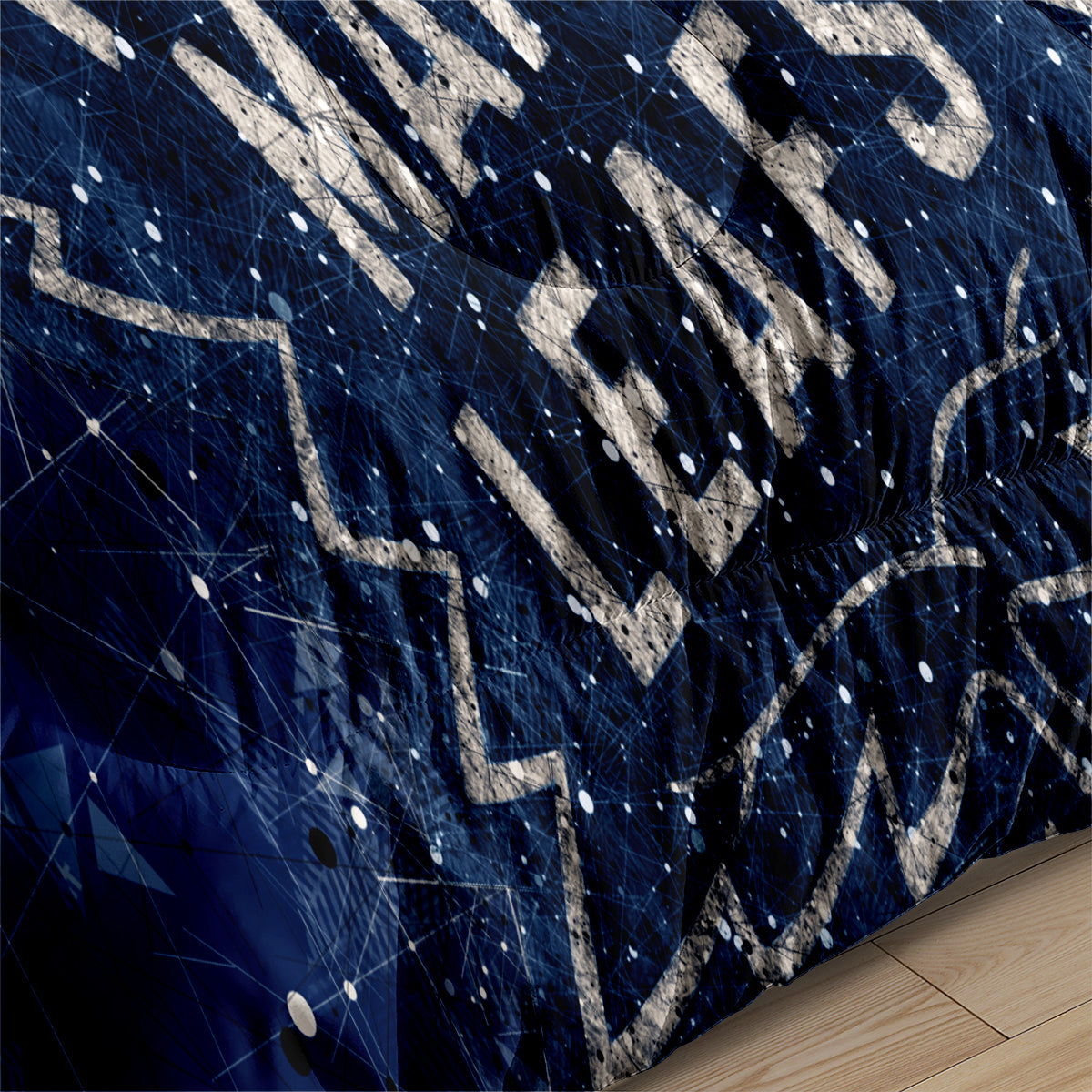 Toronto Hockey Maple Leafs Comforter Pillowcases 3PC Sets Blanket All Season Reversible Quilted Duvet