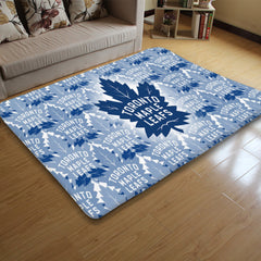 Toronto Maple Leafs Hockey Rugs Bedroom Living Room Bathroom Carpet Mat Rug