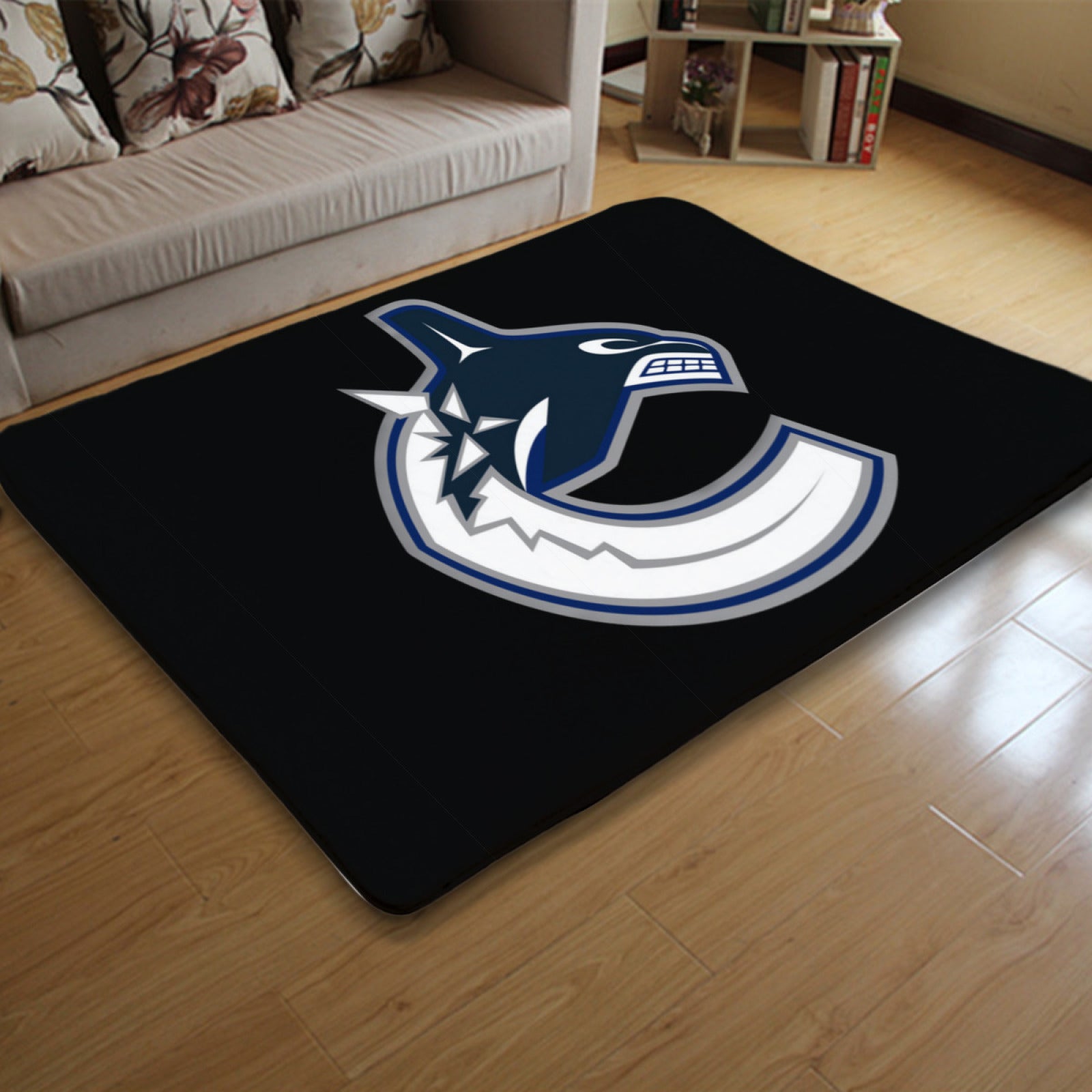 Vancouver Canucks Hockey Rugs Bedroom Living Room Bathroom Carpet Mat Rug